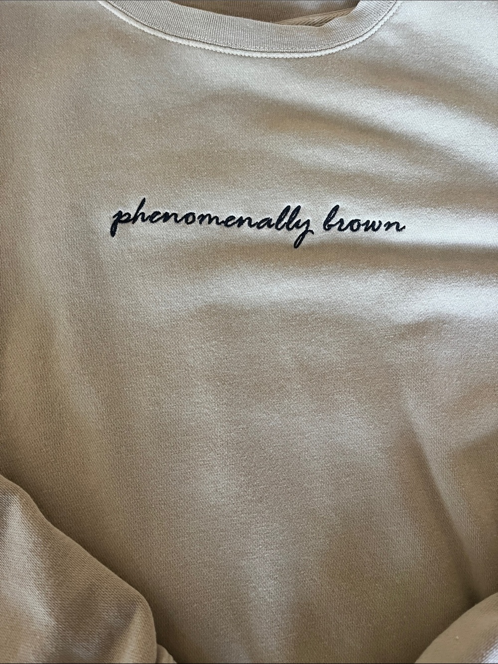 Phenomenal woman “phenomenally brown” sweatshirt - Picture 3 of 5
